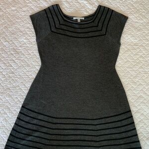 Maggy London Gray Sweater Dress - XL